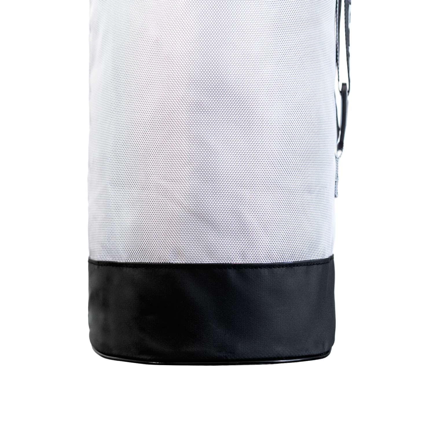 The FieldLux Chair Bag, grey ballistic nylon carry bag with wraparound handle and wide shoulder strap.